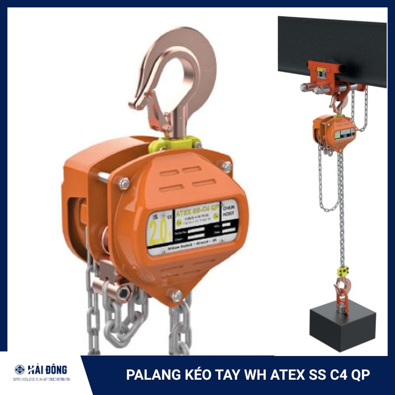 Palang kéo tay WH ATEX SS C4 QP
