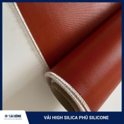 Vải High Silica phủ silicone